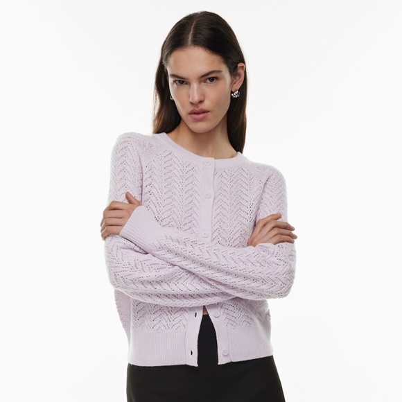 Aritzia London Cardigan (XS) (Lilac) - Picture 1 of 11